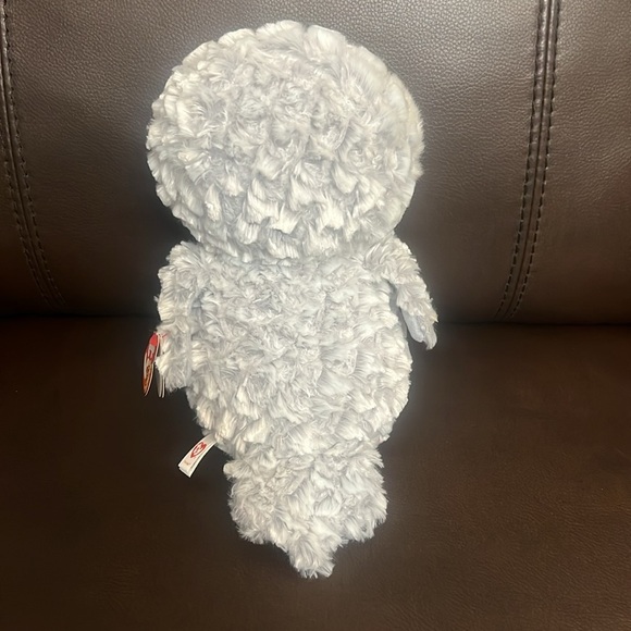 Beanie boos Ty owl owlette April 20th owl cute new owl golden sparkly eyes - Picture 5 of 10